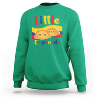 Funny Colombia Food Sweatshirt Little Empanada Colombian Flag - Wonder Print Shop