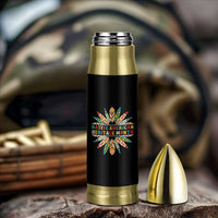 Native American Heritage Month Bullet Tumbler Indigenous Pride Feathers - Wonder Print Shop