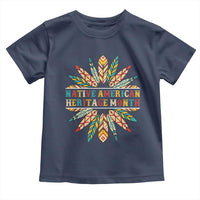 Native American Heritage Month Toddler T Shirt Indigenous Pride Feathers - Wonder Print Shop