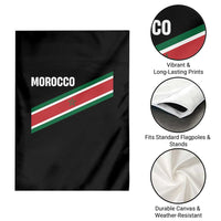 Morocco Moroccan Flag Garden Flag Green Star Maroc Stripes