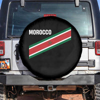 Morocco Moroccan Flag Spare Tire Cover Green Star Maroc Stripes