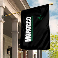 Morocco Green Star Flag Patriotic Moroccan Pride Garden Flag