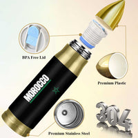 Morocco Green Star Flag Patriotic Moroccan Pride Bullet Tumbler
