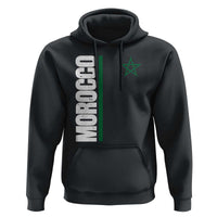 Morocco Green Star Flag Patriotic Moroccan Pride Hoodie