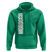 Morocco Green Star Flag Patriotic Moroccan Pride Hoodie