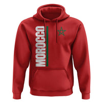 Morocco Green Star Flag Patriotic Moroccan Pride Hoodie