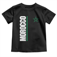 Morocco Green Star Flag Patriotic Moroccan Pride Toddler T Shirt