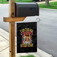 Funny Jesus LitRPG I Am The Way Motherfucker Garden Flag