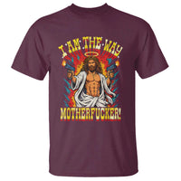 Funny Jesus LitRPG I Am The Way Motherfucker T Shirt