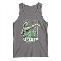 Liberty Has Spoken Tank Top Funny Basketball Statue of Liberty Pointing Meme