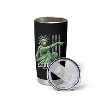 Liberty Has Spoken Tumbler Cup Funny Basketball Statue of Liberty Pointing Meme
