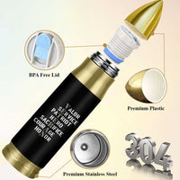 Veterans Valor Service Patriot Hero Sacrifice Courage Honor Bullet Tumbler - Wonder Print Shop