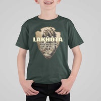 Chief Spotted Elk Lakhota Lakota Sioux Native American Indian T Shirt For Kid - Wonder Print Shop