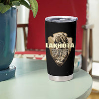 Chief Spotted Elk Lakhota Lakota Sioux Native American Indian Tumbler Cup - Wonder Print Shop
