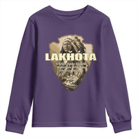 Chief Spotted Elk Lakhota Lakota Sioux Native American Indian Youth Sweatshirt - Wonder Print Shop