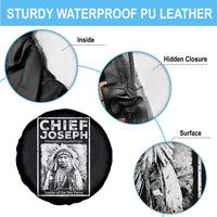 Native American Chief Joseph Spare Tire Cover Leader Of The Nez Perce Indian History - Wonder Print Shop