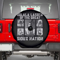 Oglala Lakota Of The Great Sioux Nation Spare Tire Cover Native American Chiefs - Wonder Print Shop