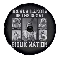 Oglala Lakota Of The Great Sioux Nation Spare Tire Cover Native American Chiefs - Wonder Print Shop
