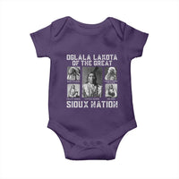 Oglala Lakota Of The Great Sioux Nation Baby Onesie Native American Chiefs - Wonder Print Shop