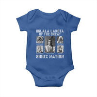 Oglala Lakota Of The Great Sioux Nation Baby Onesie Native American Chiefs - Wonder Print Shop