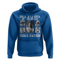 Oglala Lakota Of The Great Sioux Nation Hoodie Native American Chiefs - Wonder Print Shop