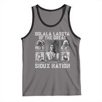 Oglala Lakota Of The Great Sioux Nation Tank Top Native American Chiefs - Wonder Print Shop