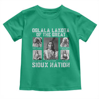 Oglala Lakota Of The Great Sioux Nation Toddler T Shirt Native American Chiefs - Wonder Print Shop