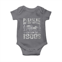 Funny Please Be Patient With Me I'm From The 1900s Baby Onesie Vintage Carriage - Wonder Print Shop