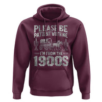 Funny Please Be Patient With Me I'm From The 1900s Hoodie Vintage Carriage - Wonder Print Shop