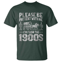 Funny Please Be Patient With Me I'm From The 1900s T Shirt Vintage Carriage - Wonder Print Shop