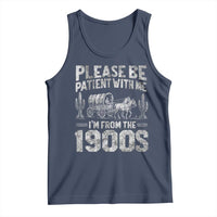 Funny Please Be Patient With Me I'm From The 1900s Tank Top Vintage Carriage - Wonder Print Shop