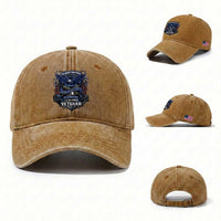 US Military Air Force Veteran Washed Cotton Baseball Cap It Cannot Be Inherited Nor Can It Be Purchased I Have Earned It