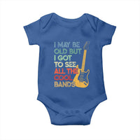 Funny I May Be Old But I Got To See All The Cool Bands Baby Onesie - Wonder Print Shop