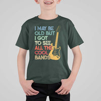 Funny I May Be Old But I Got To See All The Cool Bands T Shirt For Kid - Wonder Print Shop