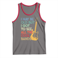 Funny I May Be Old But I Got To See All The Cool Bands Tank Top - Wonder Print Shop