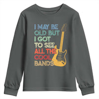 Funny I May Be Old But I Got To See All The Cool Bands Youth Sweatshirt - Wonder Print Shop