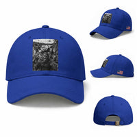 Funny Cryptid Creatures Selfie Baseball Cap Bigfoot Alien Cryptozoology Fantasy Mythical Monsters
