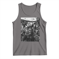 Funny Cryptid Creatures Selfie Tank Top Bigfoot Alien Cryptozoology Fantasy Mythical Monsters