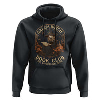 Salem Witch Book Club All Witches Welcome Hoodie Halloween Book Lover - Wonder Print Shop
