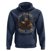 Salem Witch Book Club All Witches Welcome Hoodie Halloween Book Lover - Wonder Print Shop