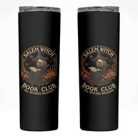 Salem Witch Book Club All Witches Welcome Skinny Tumbler Halloween Book Lover - Wonder Print Shop