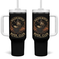 Salem Witch Book Club All Witches Welcome Tumbler With Handle Halloween Book Lover - Wonder Print Shop