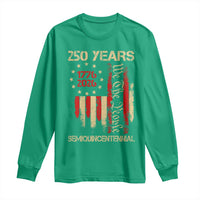 250 Years Semiquincentennial Long Sleeve Shirt 250th America Anniversary Independence Day