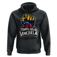 Manos Fuera De Venezuela Hoodie Venezuelan Flag - Wonder Print Shop