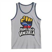 Manos Fuera De Venezuela Tank Top Venezuelan Flag - Wonder Print Shop