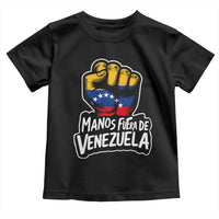 Manos Fuera De Venezuela Toddler T Shirt Venezuelan Flag - Wonder Print Shop