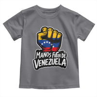 Manos Fuera De Venezuela Toddler T Shirt Venezuelan Flag - Wonder Print Shop