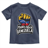 Manos Fuera De Venezuela Toddler T Shirt Venezuelan Flag - Wonder Print Shop