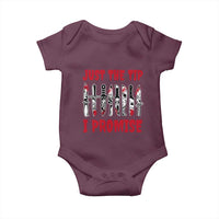 Funny Halloween Just The Tip I Promise Baby Onesie Horror Movie Knives - Wonder Print Shop