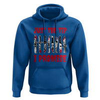 Funny Halloween Just The Tip I Promise Hoodie Horror Movie Knives - Wonder Print Shop
